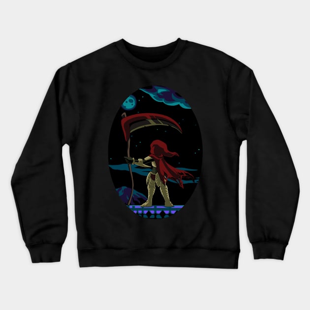 Specter of Torment Crewneck Sweatshirt by VibrantEchoes